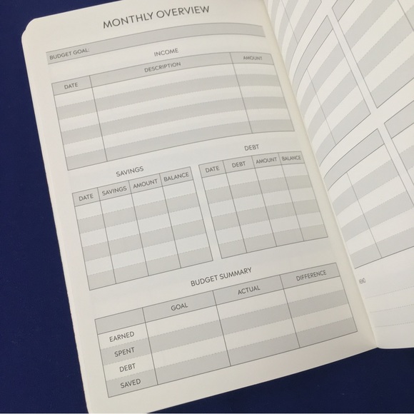 Budget Planner Notebook & Sticker Sheet Set - Picture 9 of 14